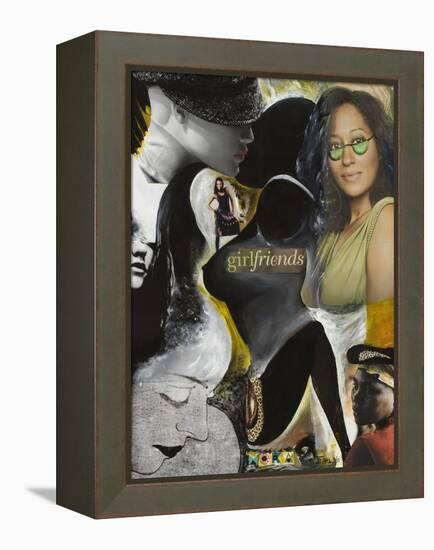 Girlfirends-Ikahl Beckford-Framed Premier Image Canvas