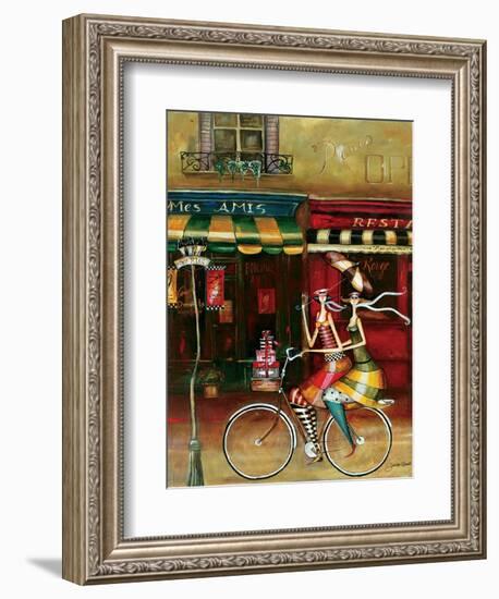 Girlfriends in Paris-Jennifer Garant-Framed Giclee Print