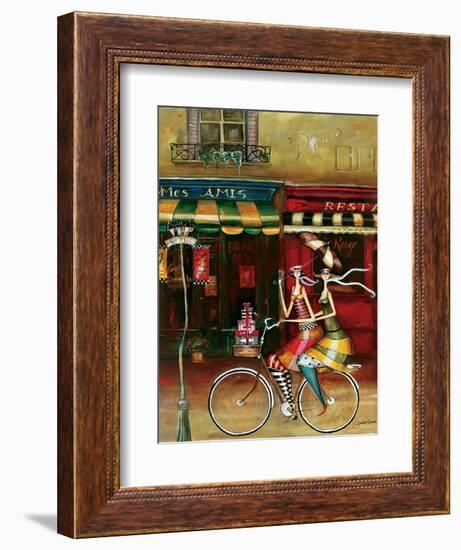 Girlfriends in Paris-Jennifer Garant-Framed Giclee Print