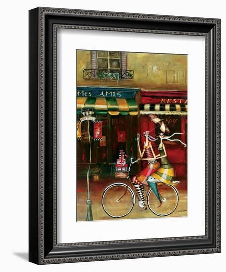 Girlfriends in Paris-Jennifer Garant-Framed Giclee Print