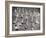 Girls and Women Doing Leg Exercise on Floor of Metropolitan Life Insurance Company's Gym-Herbert Gehr-Framed Photographic Print