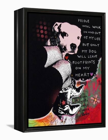 Girls Best Friend-Dean Russo-Framed Premier Image Canvas