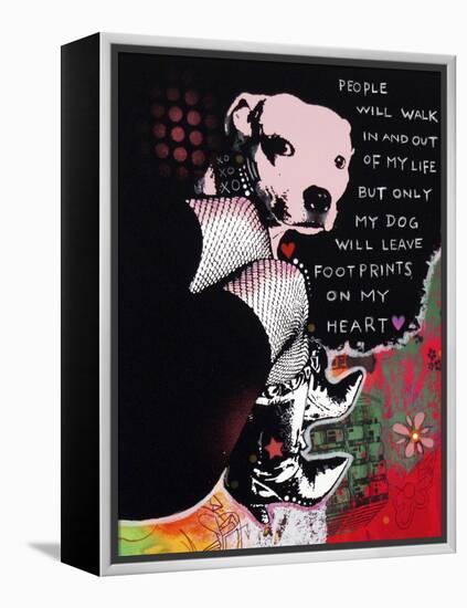 Girls Best Friend-Dean Russo-Framed Premier Image Canvas