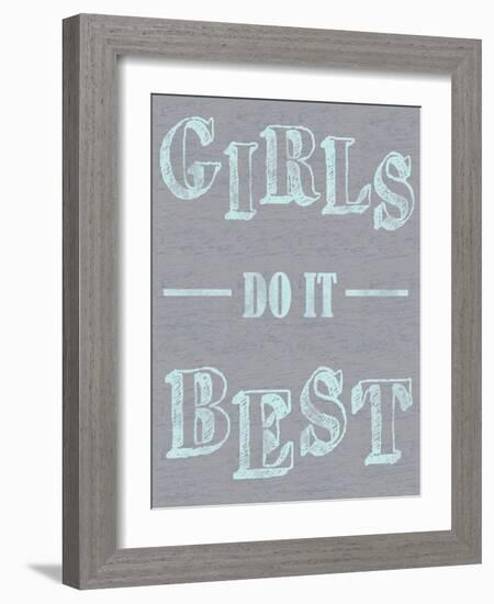 Girls Best-Lauren Gibbons-Framed Art Print