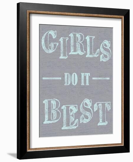 Girls Best-Lauren Gibbons-Framed Art Print