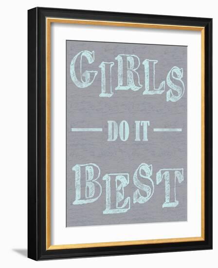 Girls Best-Lauren Gibbons-Framed Art Print