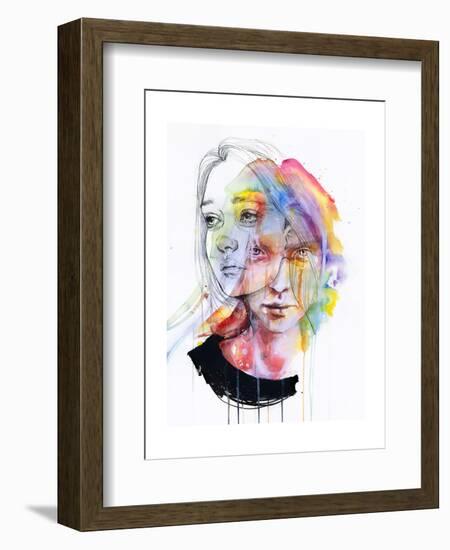 Girls Change Colors-Agnes Cecile-Framed Premium Giclee Print