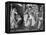 Girls Dancing the Can-Can at Baltarbarin Nightclub in Paris-null-Framed Premier Image Canvas