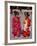 Girls Dressed in Kimono, Shichi-Go-San Festival (Festival for Three, Five, Seven Year Old Children)-null-Framed Photographic Print