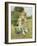 Girls Herding Geese-Henry John Yeend King-Framed Giclee Print