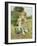 Girls Herding Geese-Henry John Yeend King-Framed Giclee Print