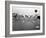 Girls Hockey Match, Airedale School, Castleford, West Yorkshire, 1962-Michael Walters-Framed Photographic Print