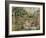 Girls in a Garden in Montmartre-Pierre-Auguste Renoir-Framed Giclee Print