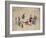 Girls Jumping on a See-Saw-Kim Junkeun-Framed Giclee Print