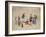 Girls Jumping on a See-Saw-Kim Junkeun-Framed Giclee Print