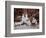 Girls Learning Infant Care, Birley House Open Air School, Forest Hill, London, 1908-null-Framed Photographic Print