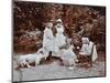 Girls Learning Infant Care, Birley House Open Air School, Forest Hill, London, 1908-null-Mounted Photographic Print