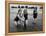 Girls of the Children's School of Modern Dancing, Playing at the Beach-Lisa Larsen-Framed Premier Image Canvas