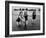 Girls of the Children's School of Modern Dancing, Playing at the Beach-Lisa Larsen-Framed Photographic Print