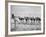 Girls of the Children's School of Modern Dancing, Rehearsing on the Beach-Lisa Larsen-Framed Photographic Print