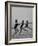 Girls of the Children's School of Modern Dancing, Rehearsing on the Beach-Lisa Larsen-Framed Photographic Print