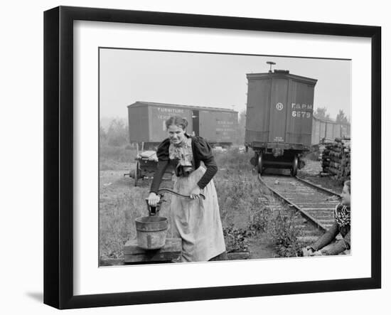 Girls of the Paper Mills, Appleton, Wis.-null-Framed Photo