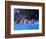 Girls on Float in Pool-Mark Gibson-Framed Photographic Print