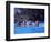 Girls on Float in Pool-Mark Gibson-Framed Photographic Print