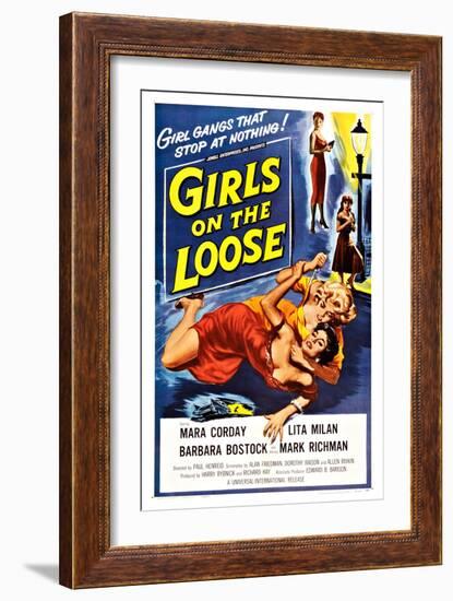 Girls on the Loose-null-Framed Art Print