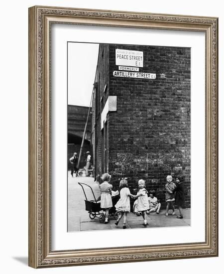 Girls Playing 1939-Staff-Framed Photographic Print