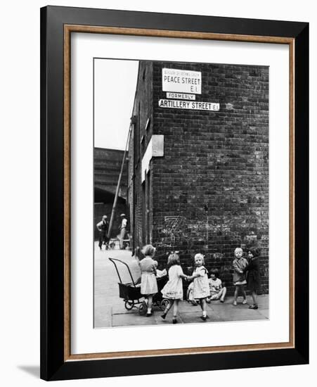 Girls Playing 1939-Staff-Framed Photographic Print