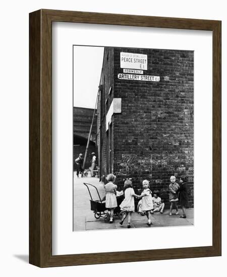 Girls Playing 1939-Staff-Framed Photographic Print