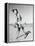 Girls Playing Leapfrog on Beach-Philip Gendreau-Framed Premier Image Canvas