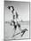Girls Playing Leapfrog on Beach-Philip Gendreau-Mounted Photographic Print