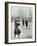 Girls Playing Netball, Chelsea Secondary School (Hortensia Road School), London, 1911-null-Framed Photographic Print