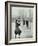 Girls Playing Netball, Chelsea Secondary School (Hortensia Road School), London, 1911-null-Framed Photographic Print