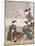 Girls Playing the Game of Ken, C1745-1770-Suzuki Harunobu-Mounted Giclee Print