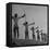 Girls Practicing Archery-John Florea-Framed Premier Image Canvas