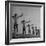 Girls Practicing Archery-John Florea-Framed Photographic Print