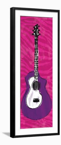 Girls Rule Guitar Mate-Enrique Rodriguez Jr.-Framed Art Print