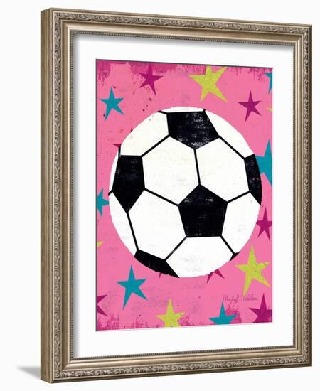 Girls Sports IV-null-Framed Art Print