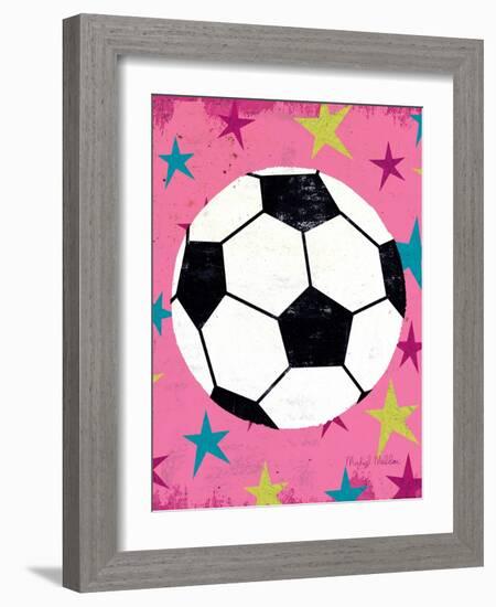 Girls Sports IV-null-Framed Art Print