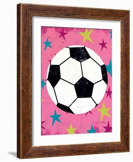 Girls Sports IV-null-Framed Art Print