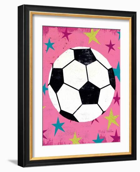 Girls Sports IV-null-Framed Art Print