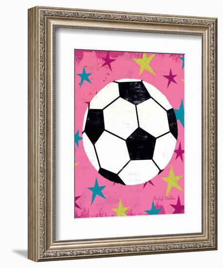 Girls Sports IV-null-Framed Art Print