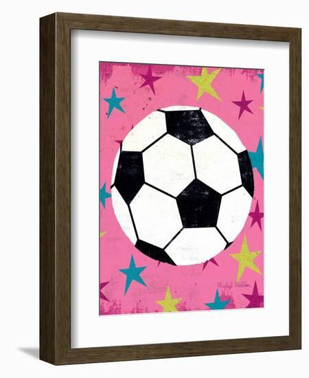 Girls Sports IV-null-Framed Art Print