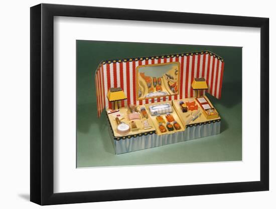 Girls' Toy Cosmetics Set-William P^ Gottlieb-Framed Photographic Print