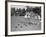 Girls Wait for the Final Bowl Before Adding up the Score-null-Framed Photographic Print