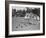 Girls Wait for the Final Bowl Before Adding up the Score-null-Framed Photographic Print