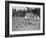 Girls Wait for the Final Bowl Before Adding up the Score-null-Framed Photographic Print